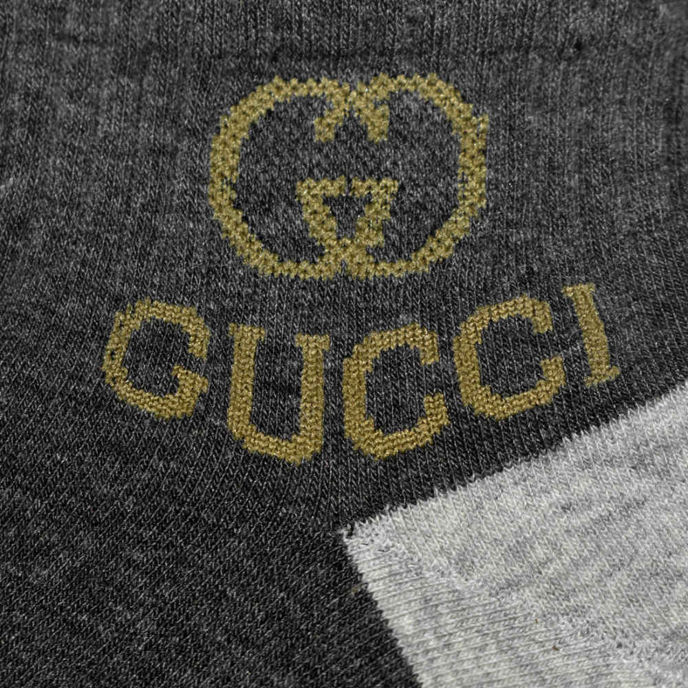 Gucci Multi Color Premium Low Ankle Cotton Socks - Pack of 5-thumb-2