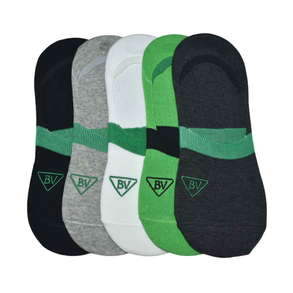 Bottega Veneta Premium Quality Loafer Socks - Pack of 5-thumb-0