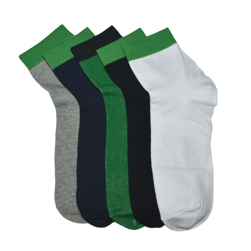 Bottega Veneta Premium Quality Low cut Socks - Pack of 5-thumb-1