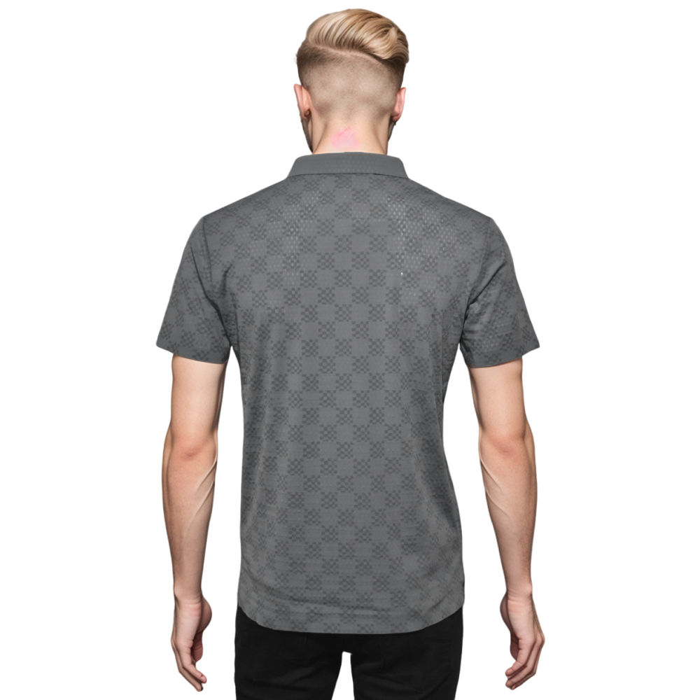 Burberry Grey Premium Quality Mens T-shirt-1