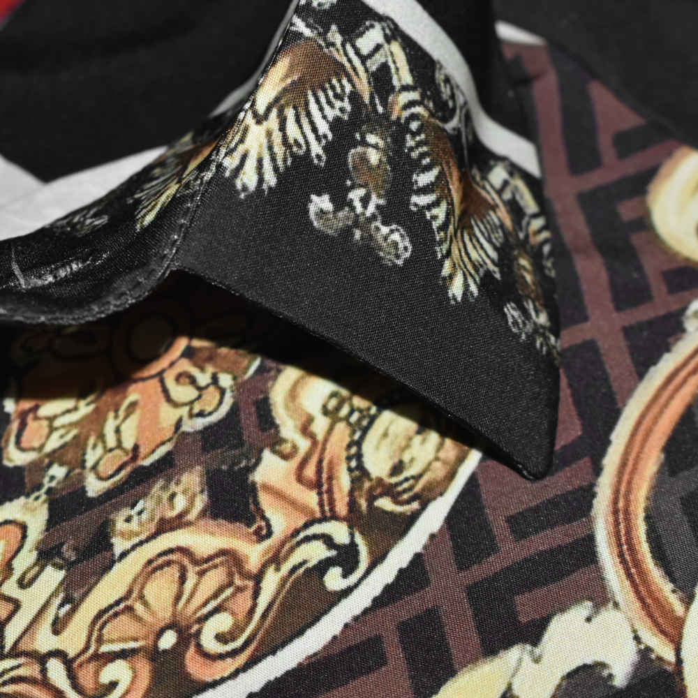 Fendi Golden Brown Premium Shirt-4