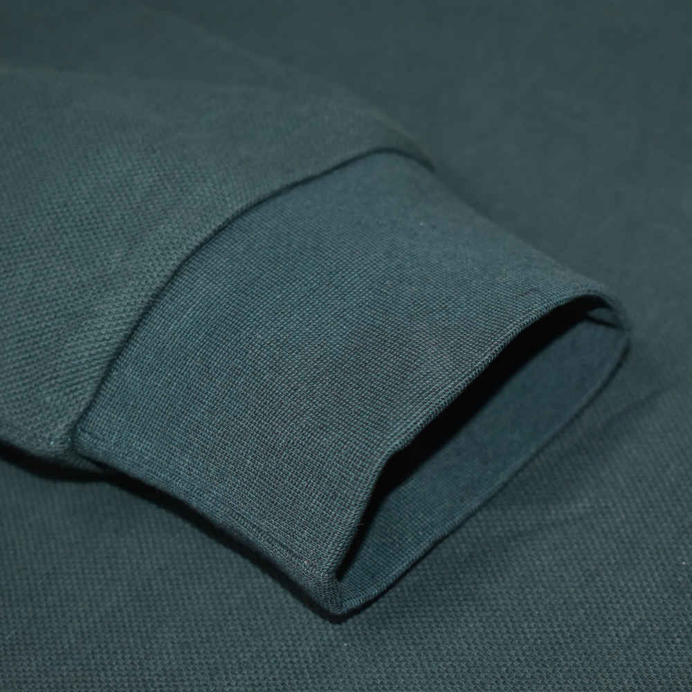 Burberry TB Embroidery Green Authentic Polo T-shirt-5