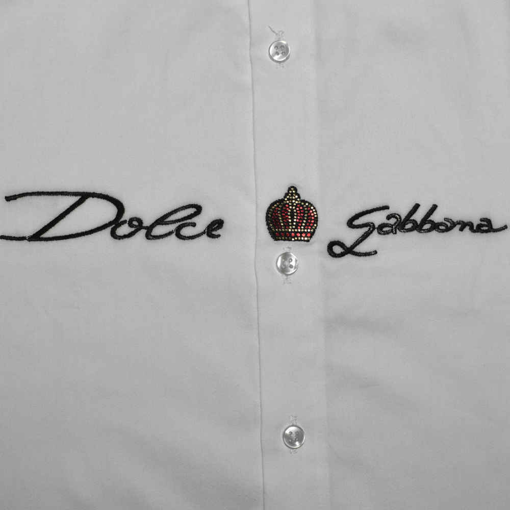 Dolce & Gabbana White Premium Quality Shirt-thumb-3