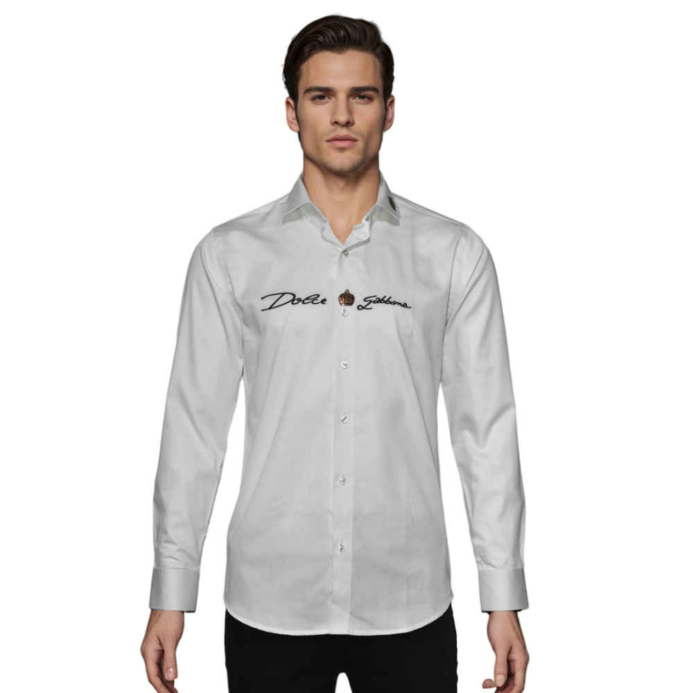 Dolce & Gabbana White Premium Quality Shirt-thumb-6