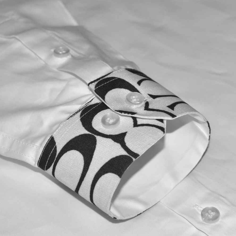 Coach logo Print White Premium Cotton Shirt-4