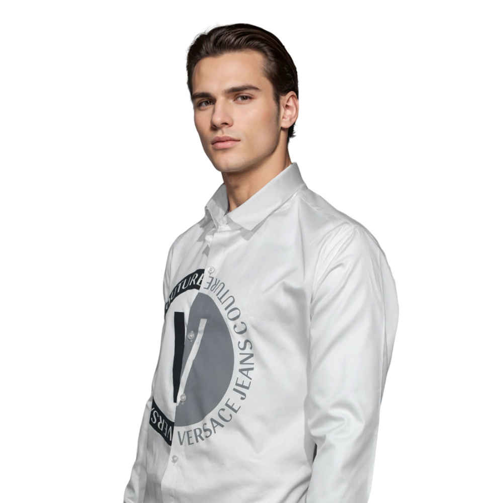 Versace White Jeans Couture Premium Shirt-2