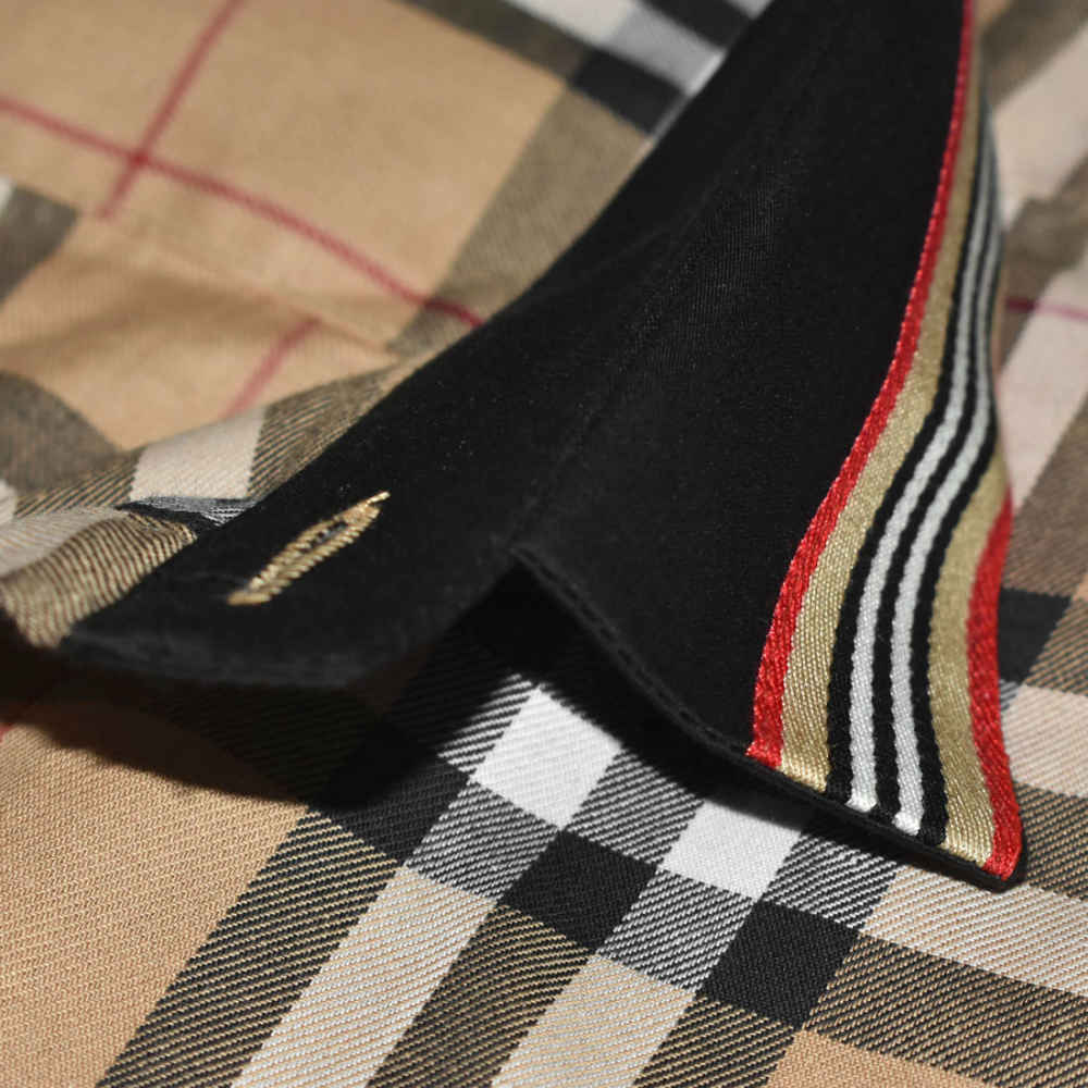 Burberry Brown Check TB Embroidery Premium Shirt-4
