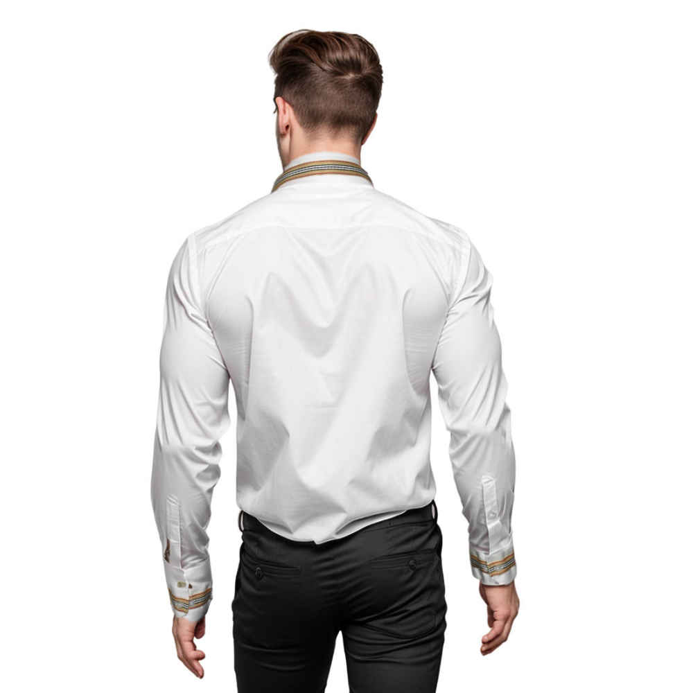 Burberry White Premium Quality Shirt-1