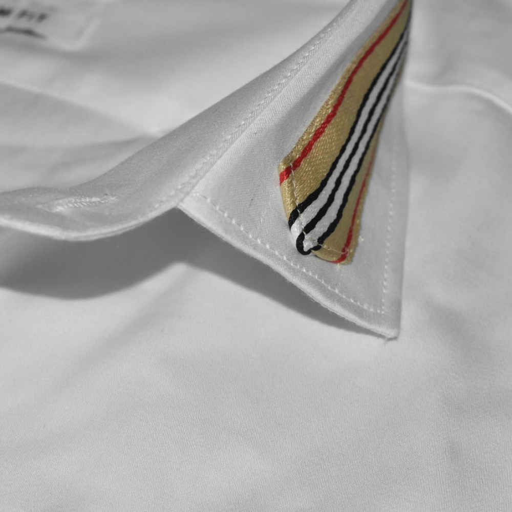 Burberry White Premium Quality Shirt-4