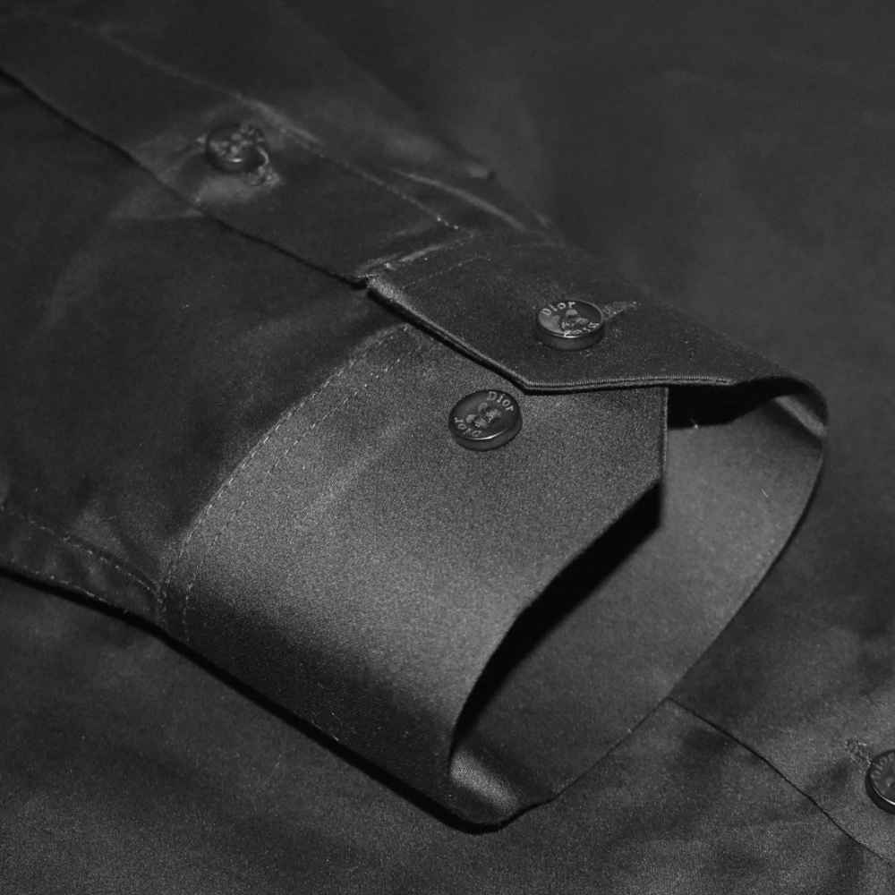 Dior Embroidered logo Black Premium Luxury Shirt-5