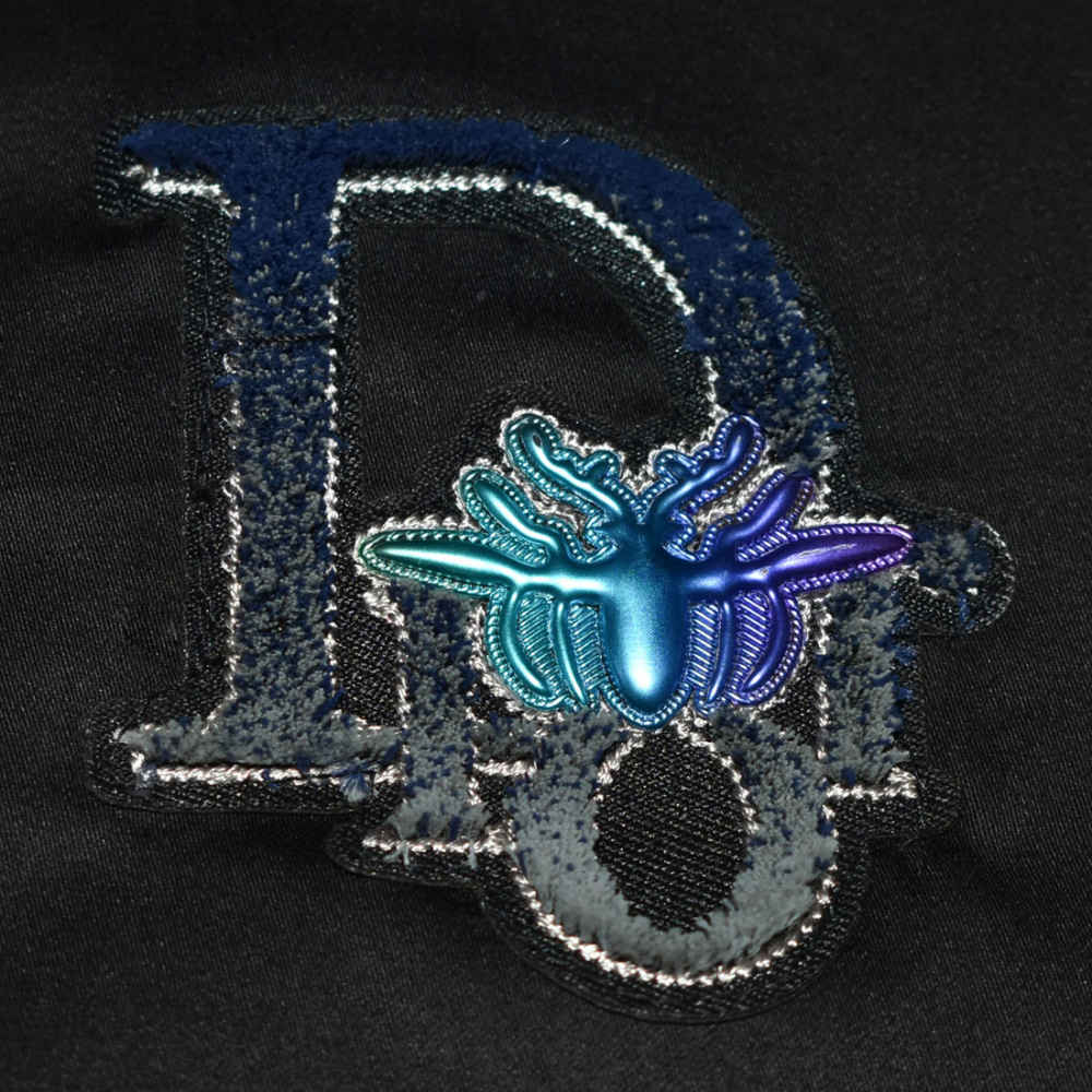 Dior Embroidered logo Black Premium Luxury Shirt-3