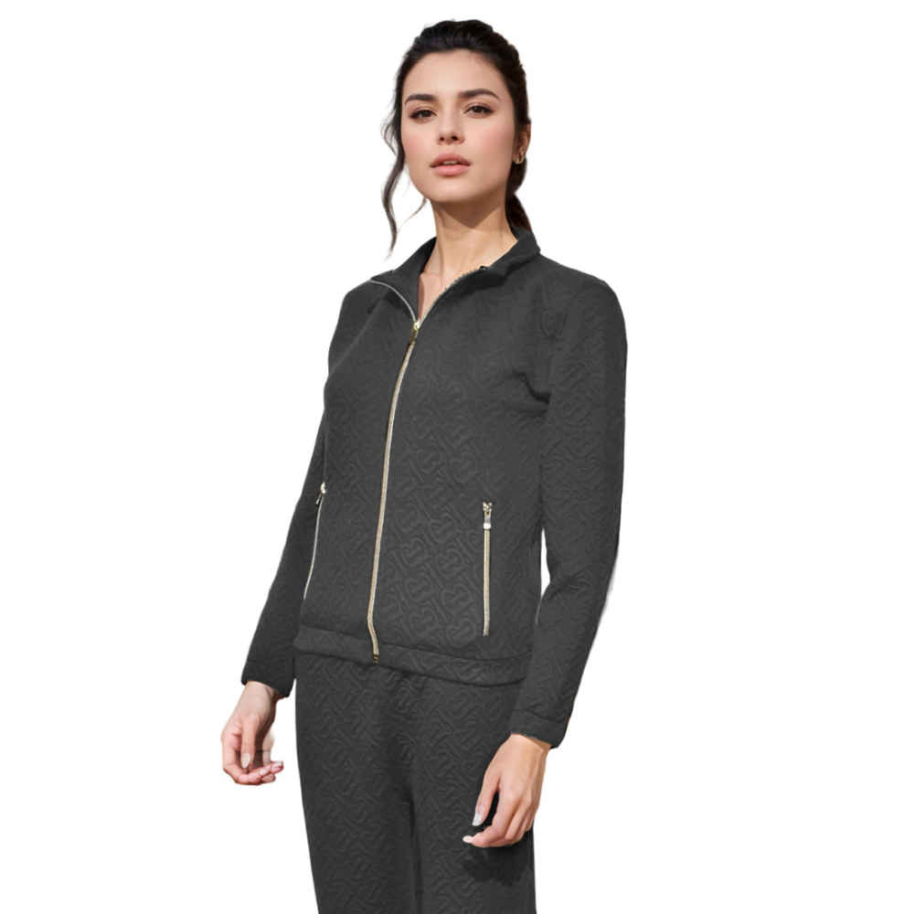Burberry Dark Grey Premium Quality Tracksuit-thumb-0
