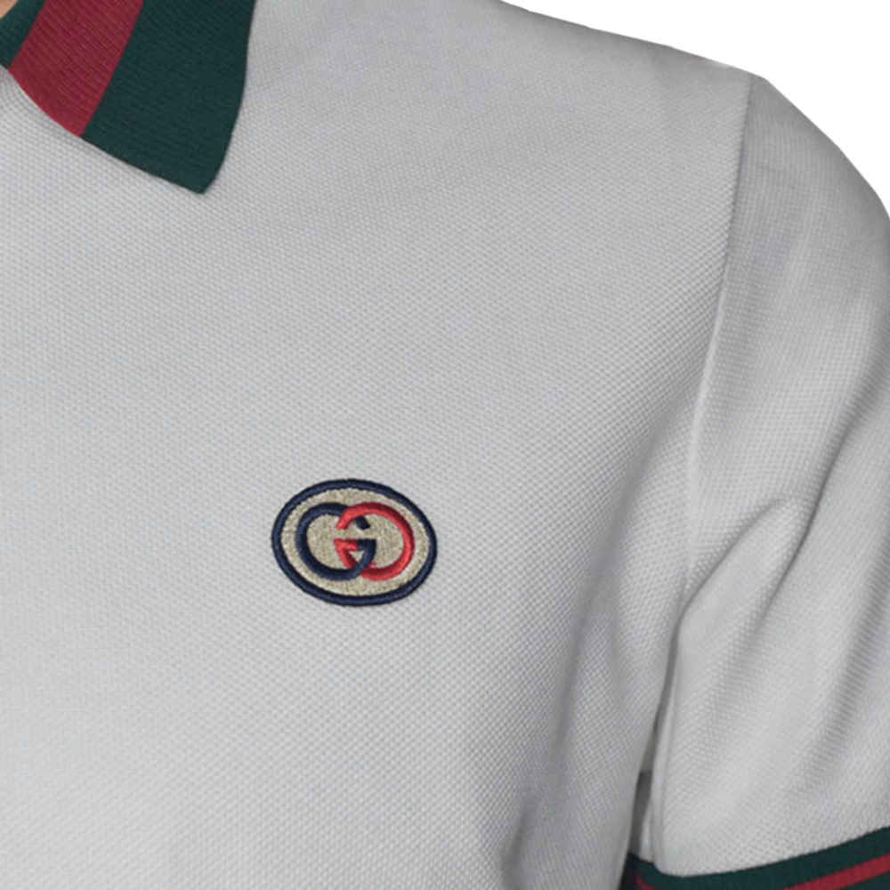 Gucci White Premium Quality T-shirt-3