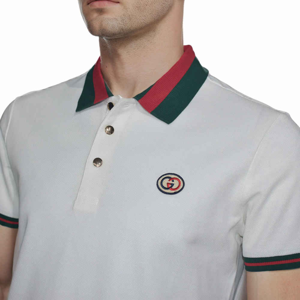 Gucci White Premium Quality T-shirt-2