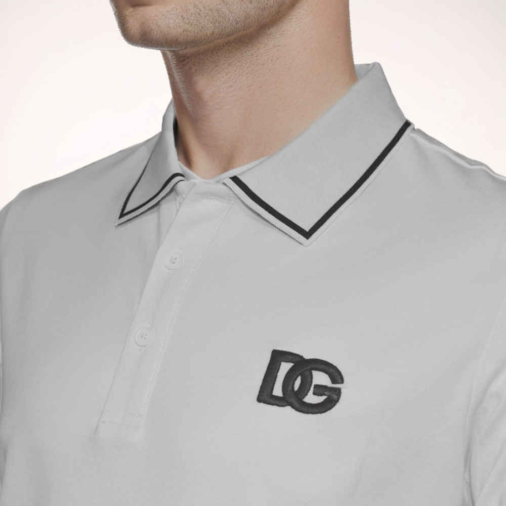 Dolce & Gabbana Embroidery-logo White Premium T-shirt-2