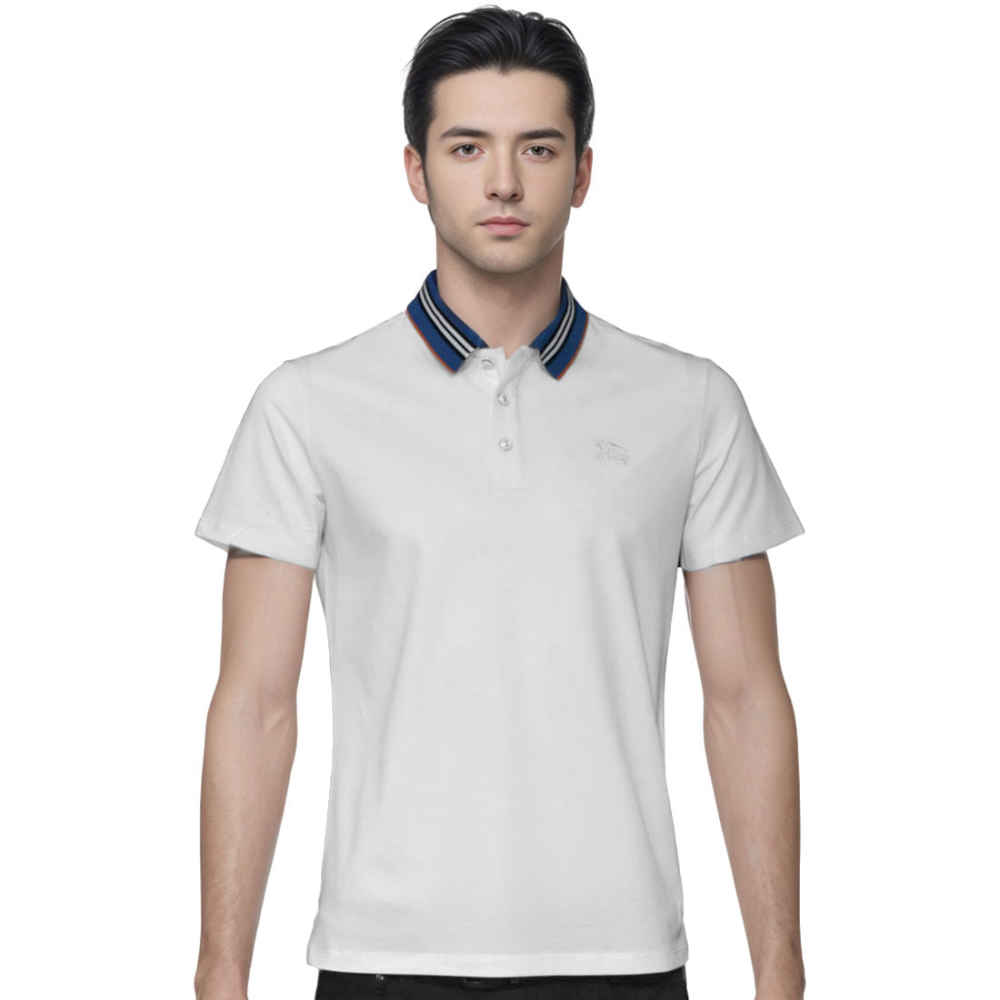 Burberry White Premium Quality T-shirt-thumb-0
