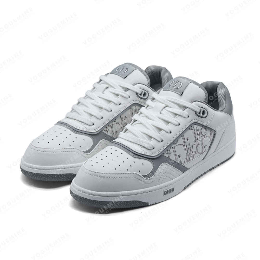 Dior white & Grey Premium Low-top Sneaker-2