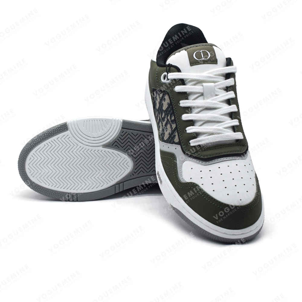 Dior White & Green Premium Low-top Sneaker-thumb-5