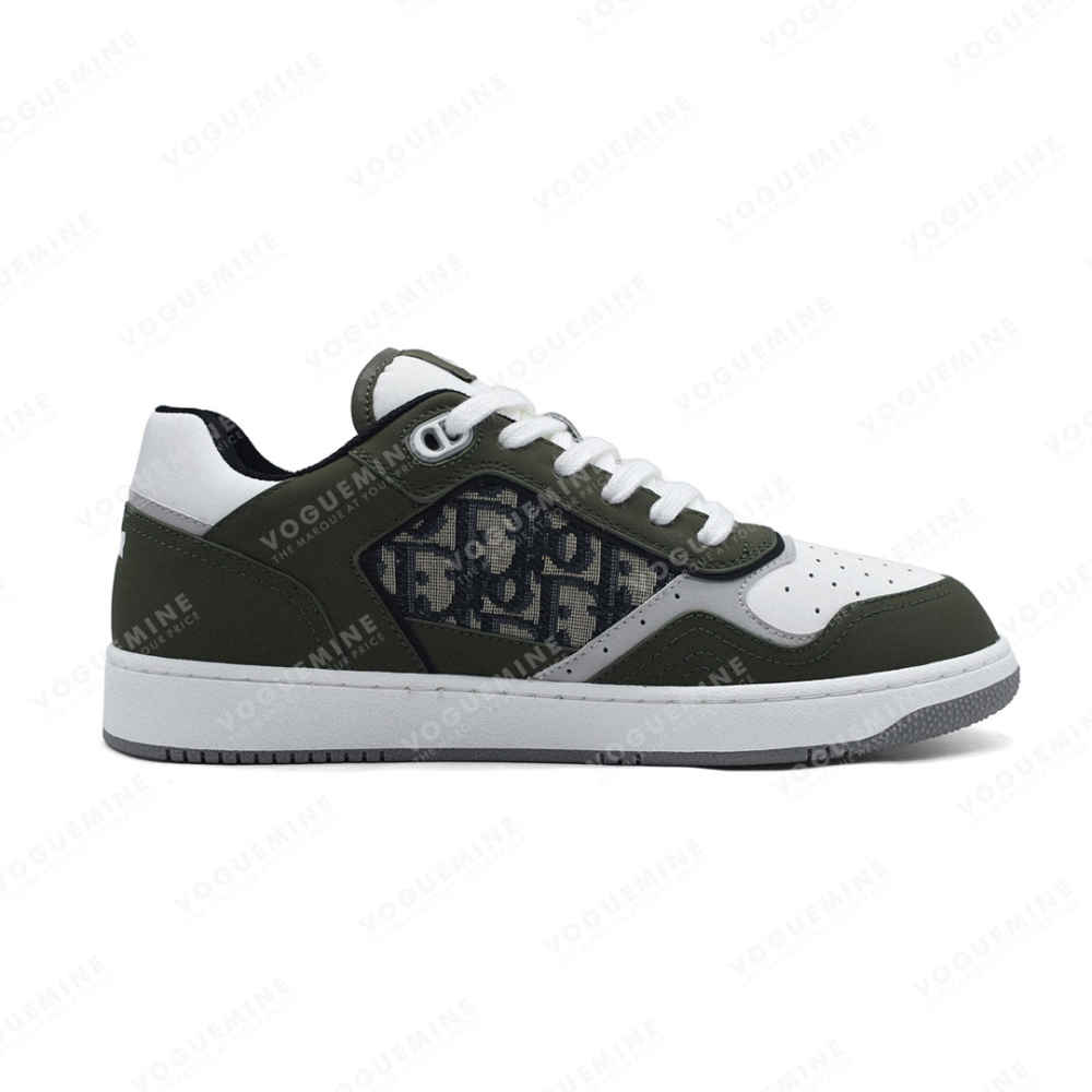 Dior White & Green Premium Low-top Sneaker-thumb-1