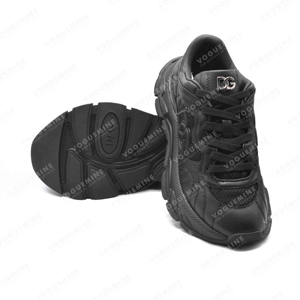Dolce & Gabbana Black Premium Daymaster Sneaker-thumb-5