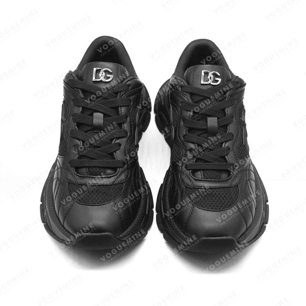 Dolce & Gabbana Black Premium Daymaster Sneaker-thumb-4