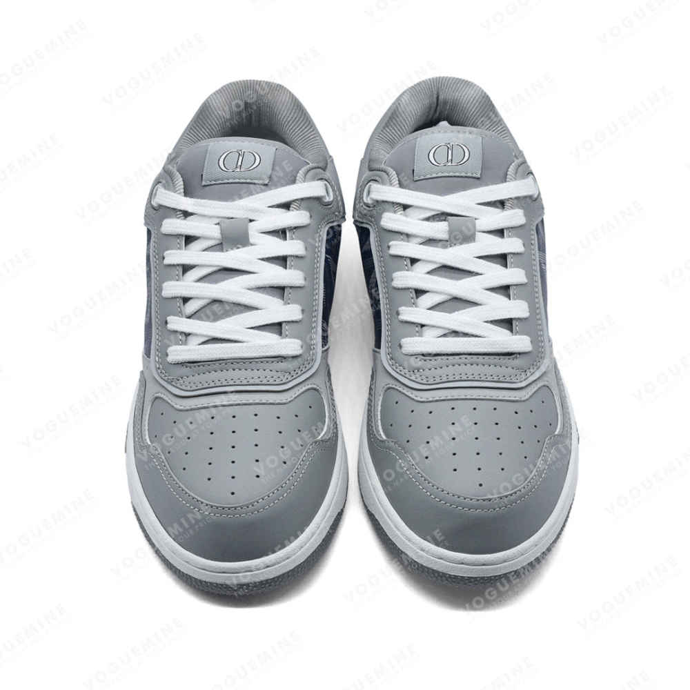 Dior Grey & Blue Premium Low-Top Sneaker-thumb-4