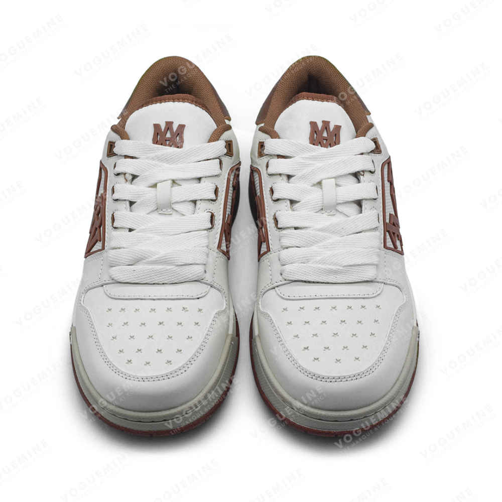 Amiri Classic Low White & Coffee Premium Sneaker-thumb-4