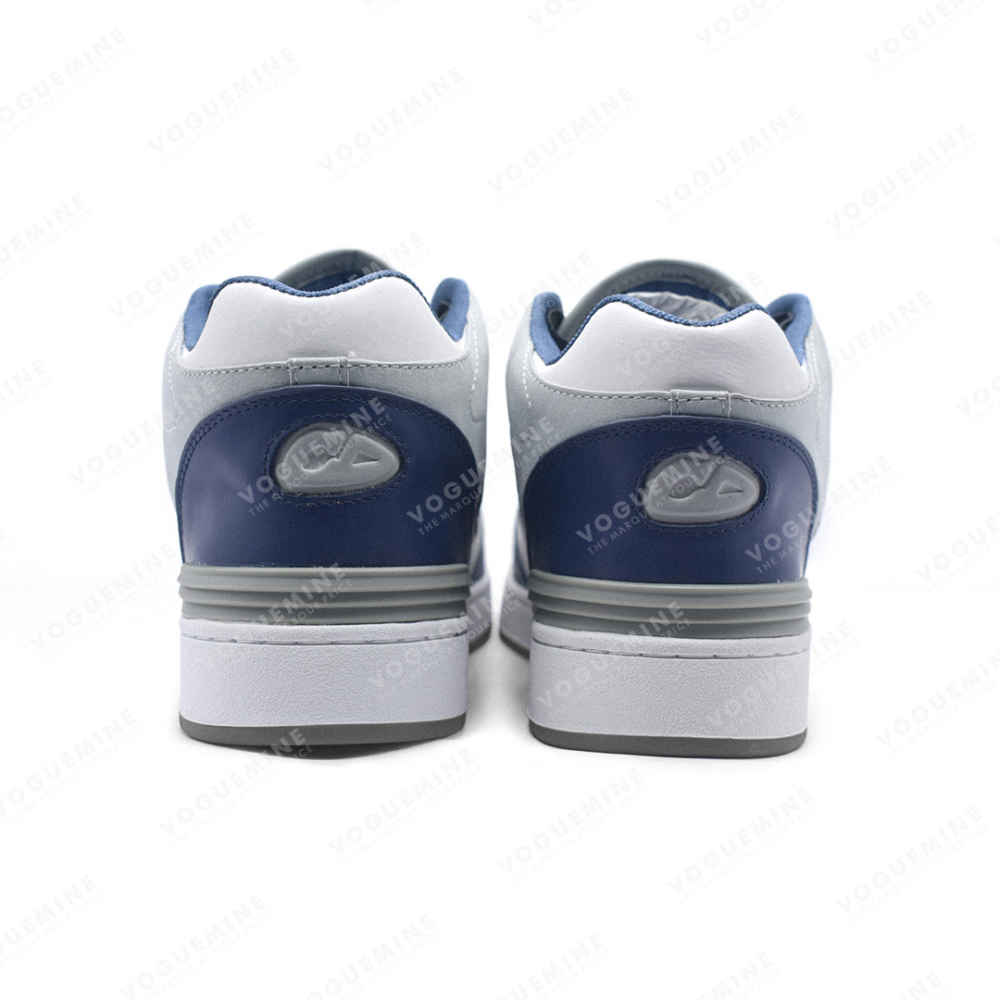 Dior White & Navy Blue Premium Low-Top Sneaker-3