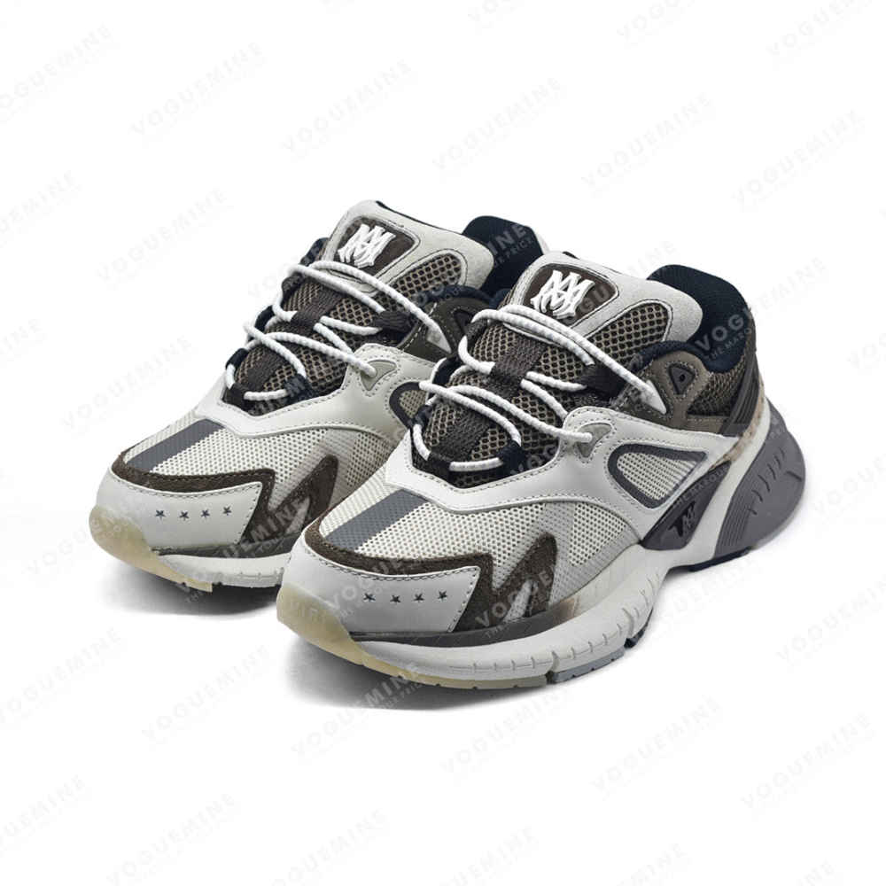 Amiri MA Runner Panelled Brown Sneakers-2