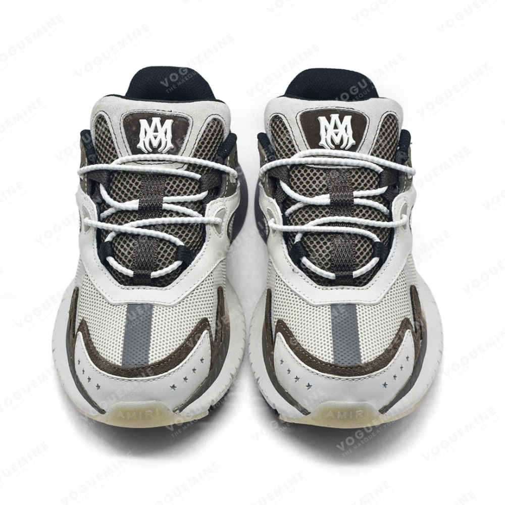 Amiri MA Runner Panelled Brown Sneakers-4