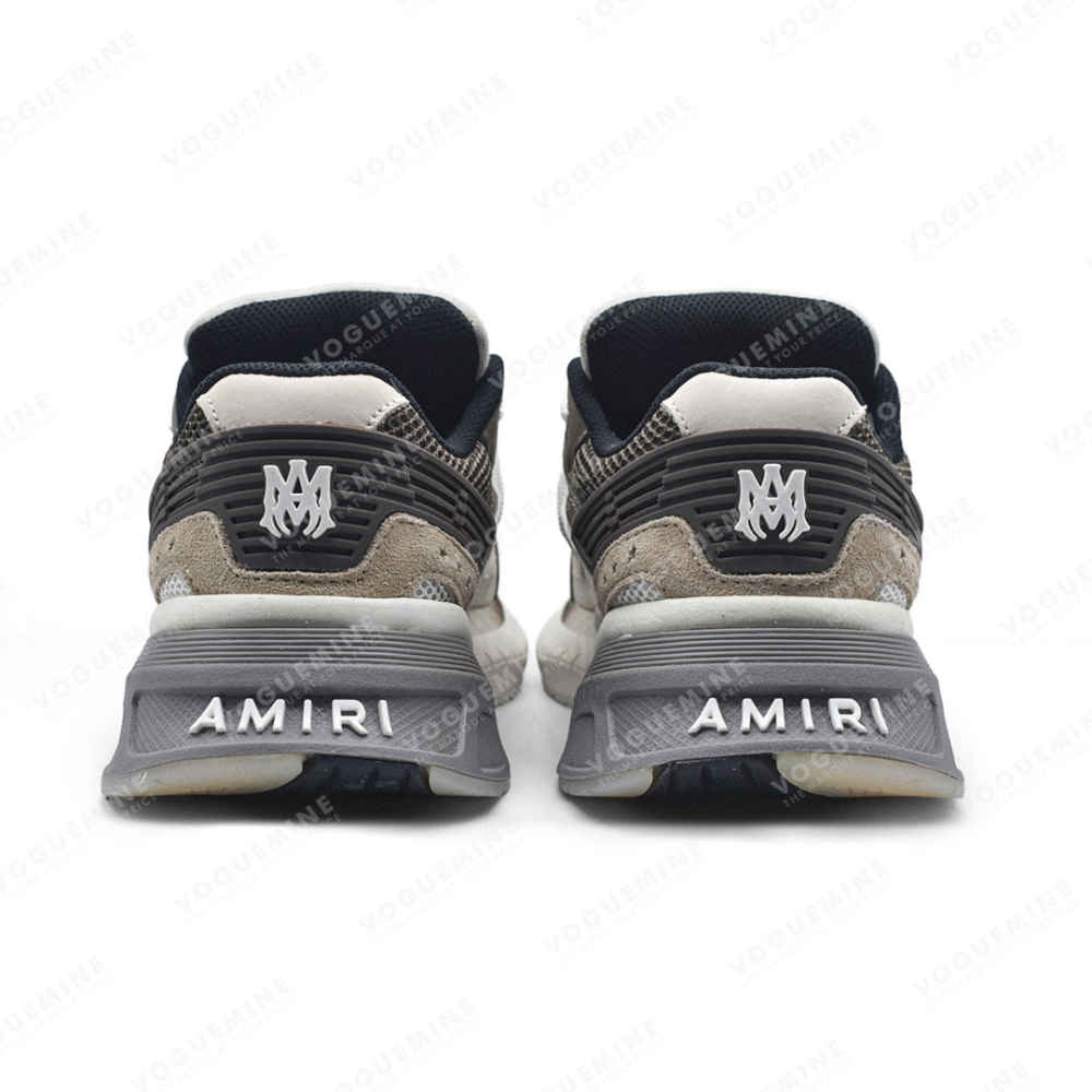 Amiri MA Runner Panelled Brown Sneakers-3