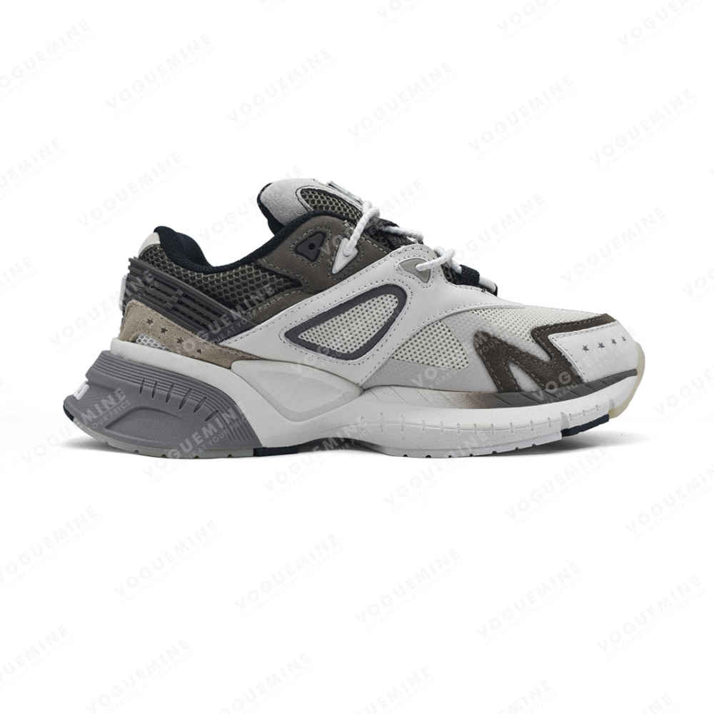 Amiri MA Runner Panelled Brown Sneakers-1