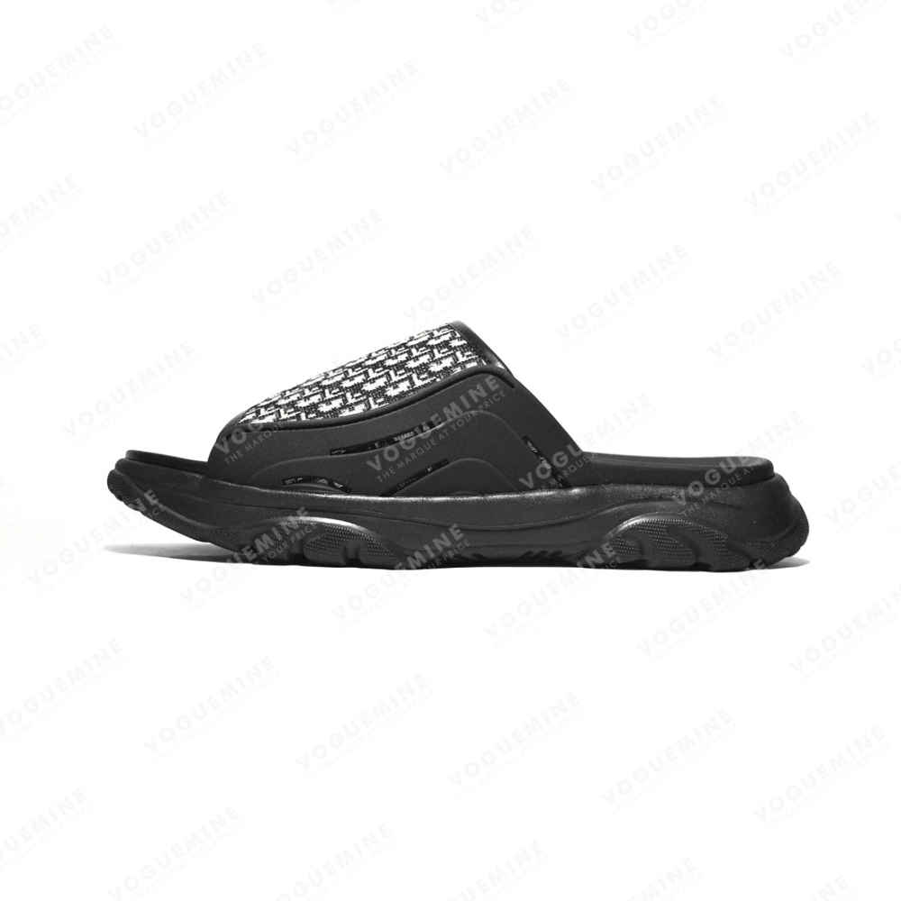 Dior Black Premium H-Town Flip-flops-1