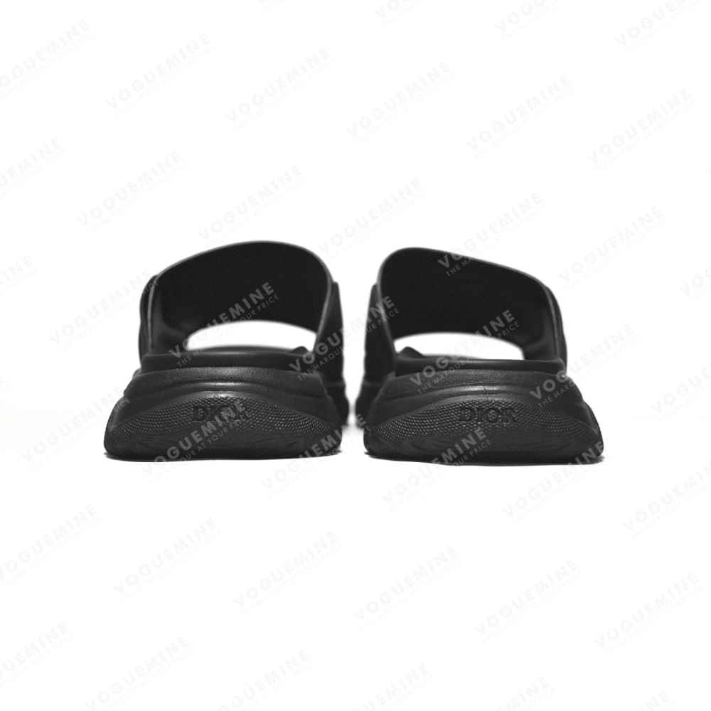 Dior Black Premium H-Town Flip-flops-5