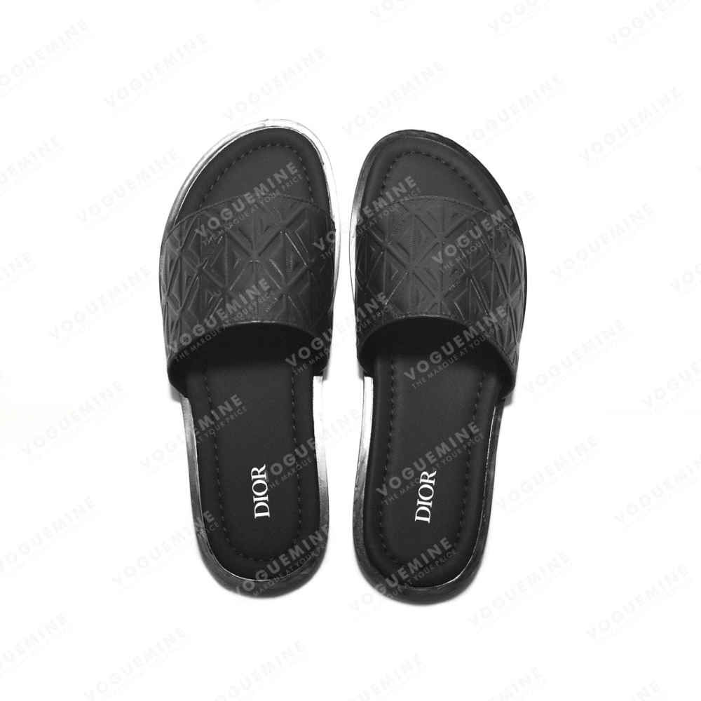 Christian Dior Black Premium Quality Flip-flop-4
