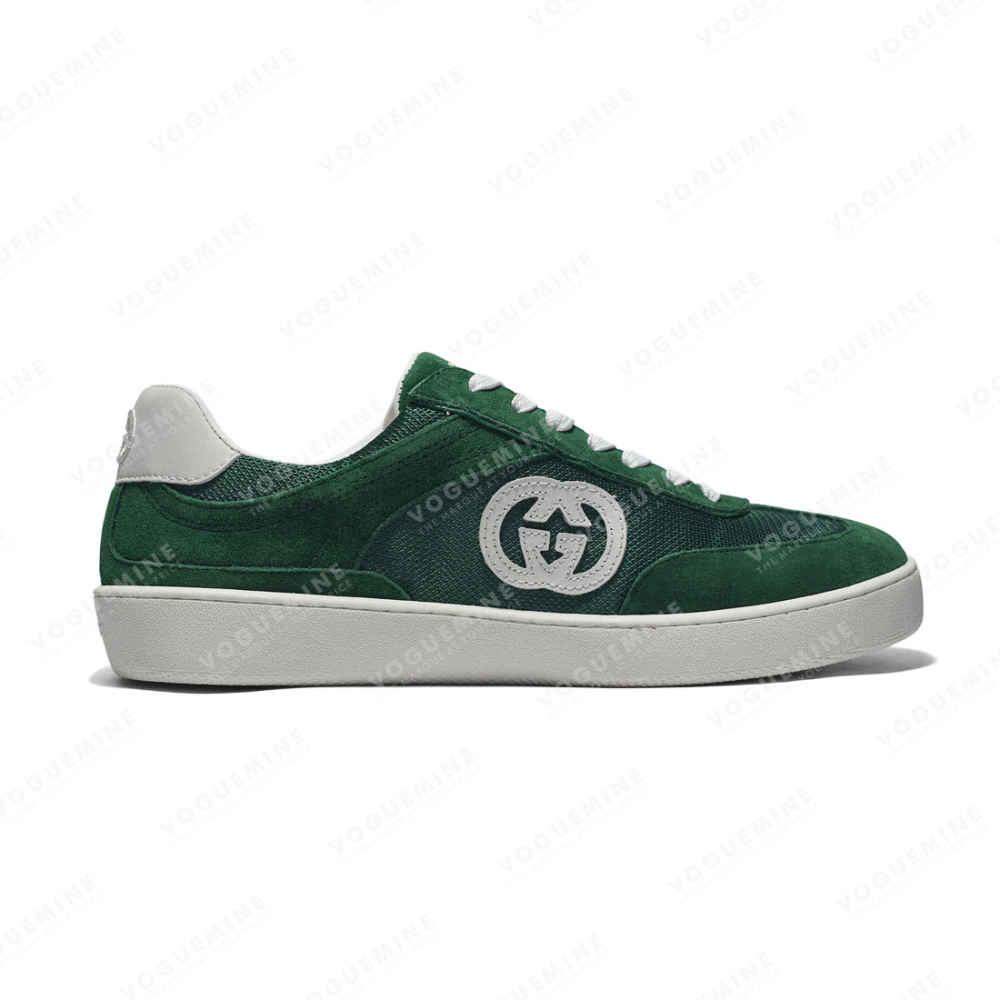 Gucci Green Premium Interlocking G Sneaker-1