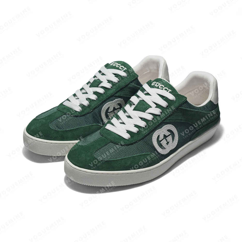 Gucci Green Premium Interlocking G Sneaker-2