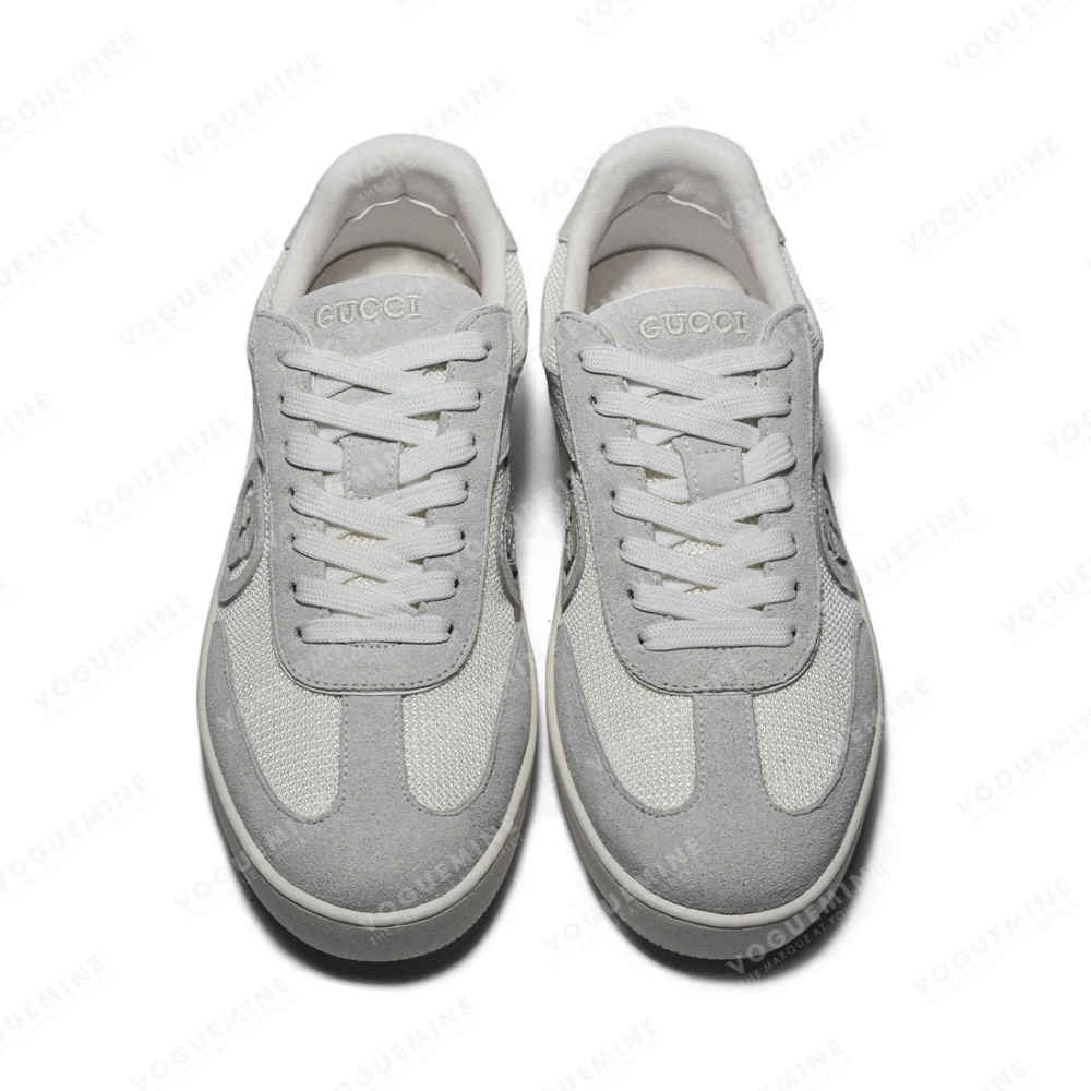 Gucci White Premium Interlocking G Sneaker-3