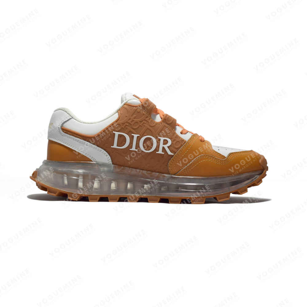 Dior Orange Premium Quality Sneakers-1