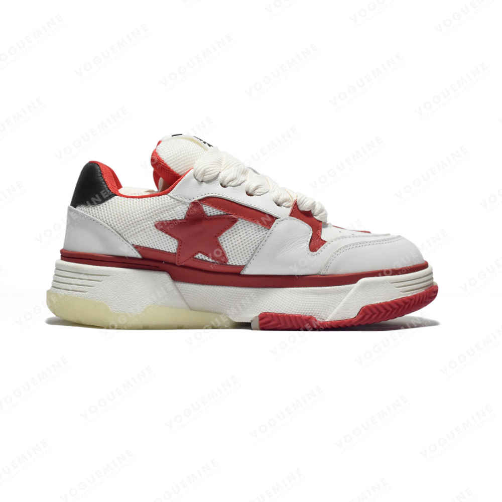 Amiri Red Premium Quality Sneakers-1