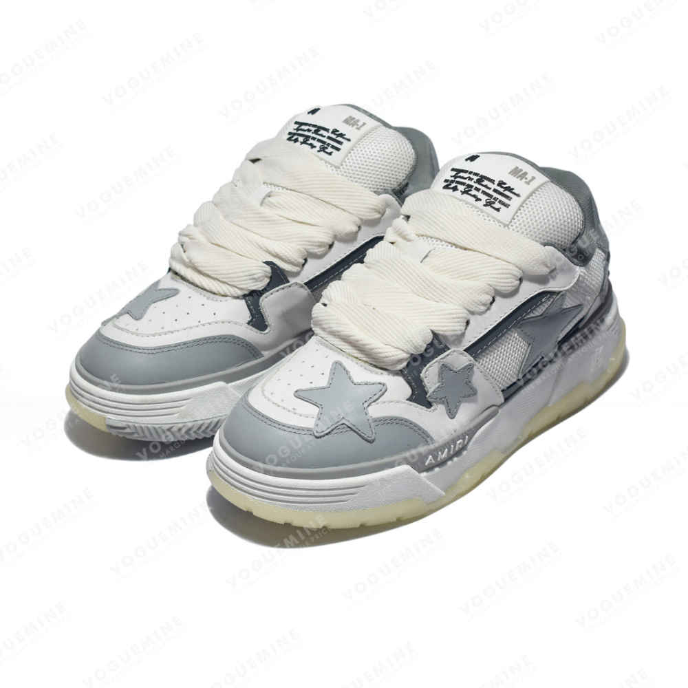 Amiri Grey Premium Quality Sneakers-2