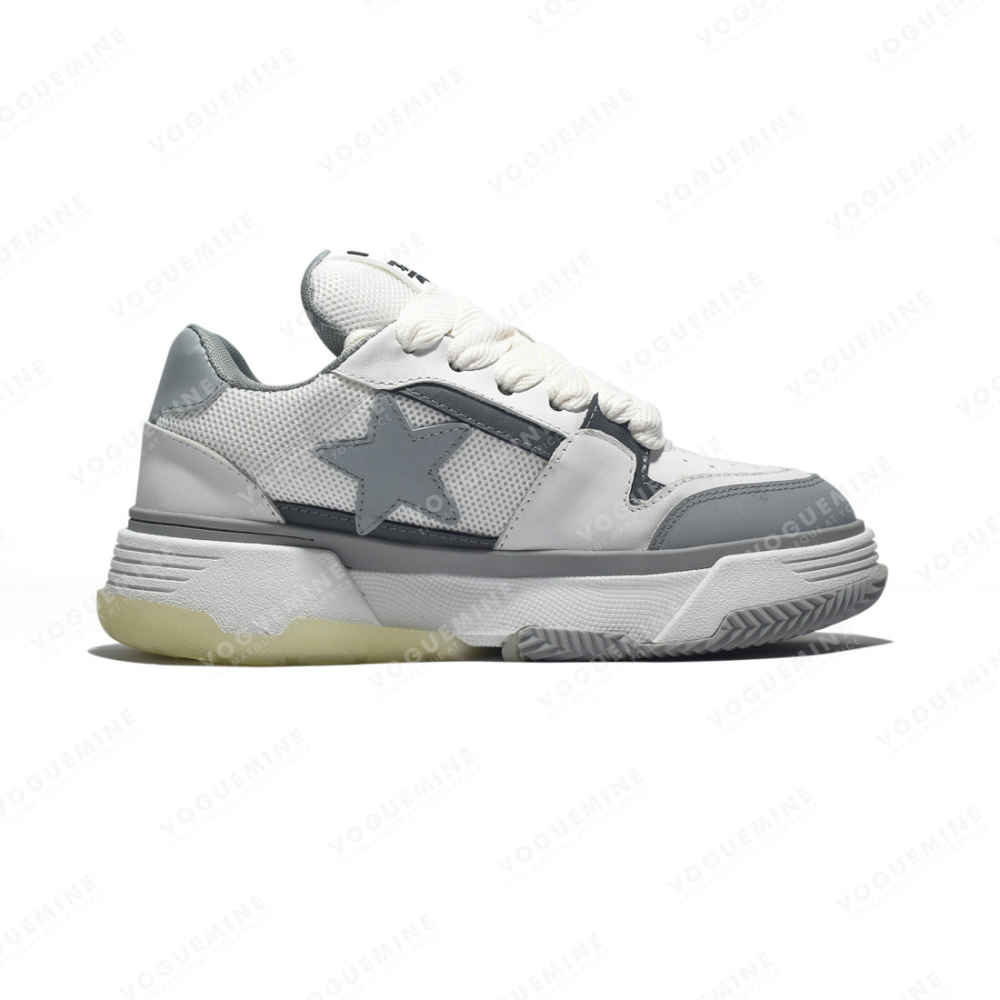 Amiri Grey Premium Quality Sneakers-1