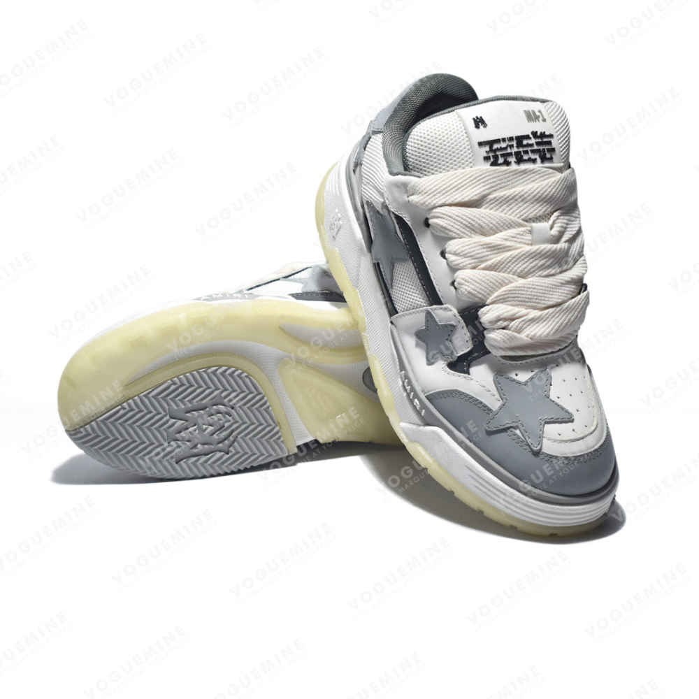 Amiri Grey Premium Quality Sneakers-5