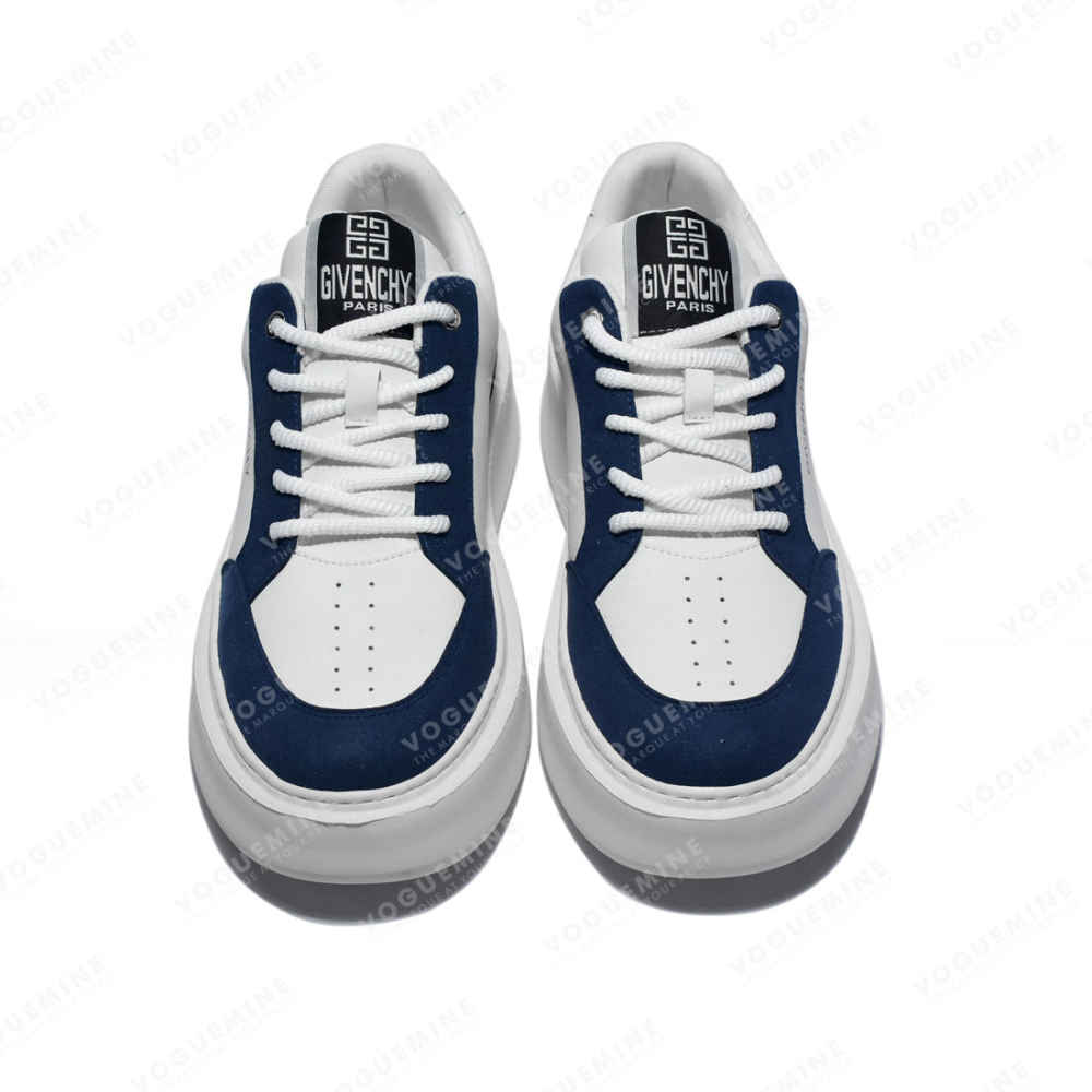 Givenchy White & Blue Premium Quality Sneakers-3