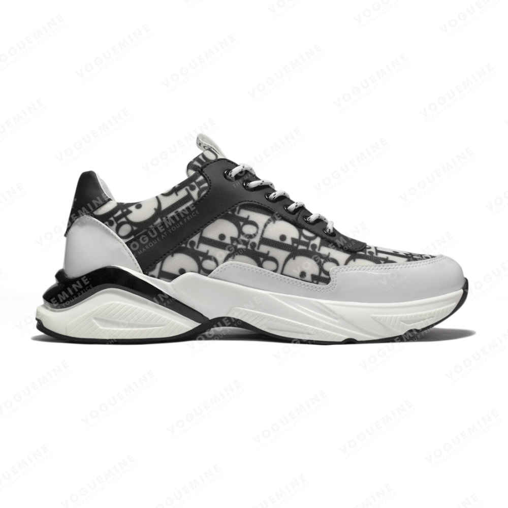 Dior Black & White Premium Quality Sneakers-1