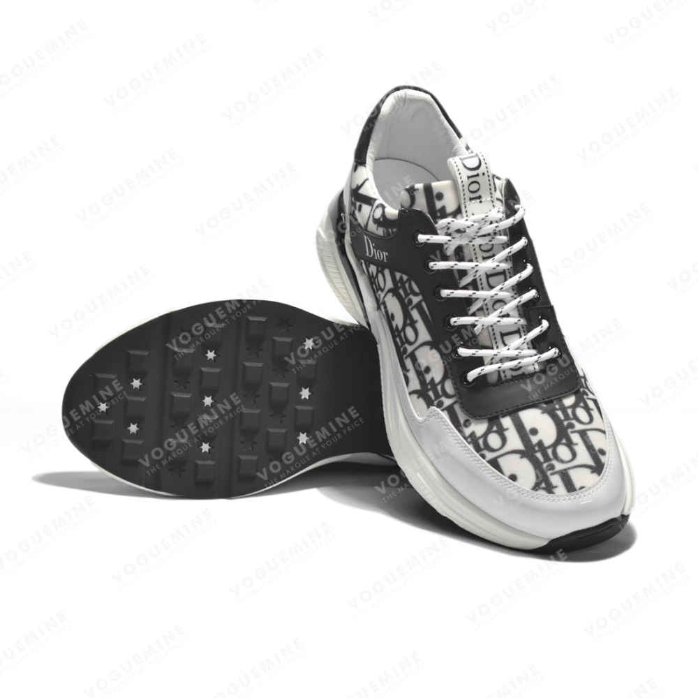 Dior Black & White Premium Quality Sneakers-2
