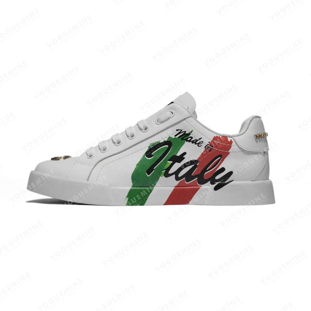 Dolce & Gabbana White Premium Quality Sneakers-thumb-0