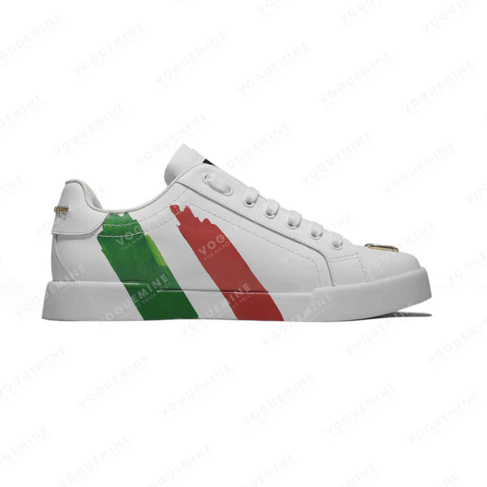 Dolce & Gabbana White Premium Quality Sneakers-thumb-1