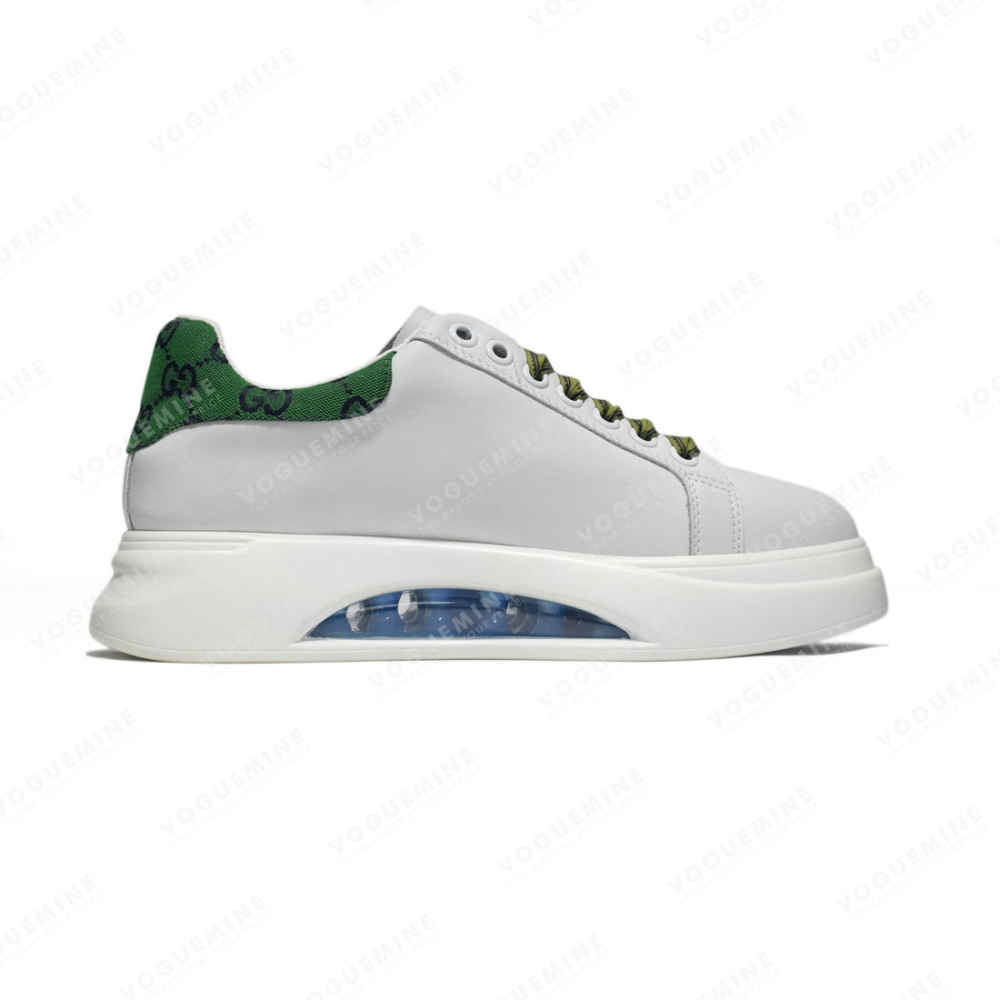 Gucci White and Green Premium Quality Sneaker-1