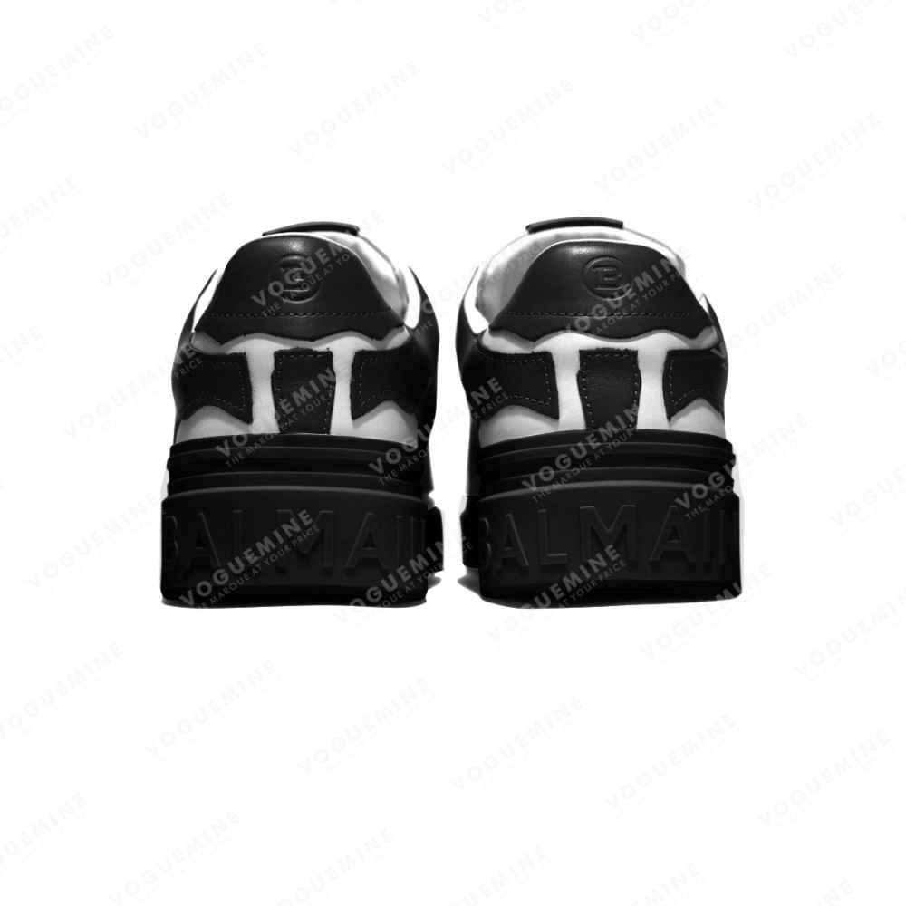 Balmain Paris Black & White Premium Quality Sneakers-3